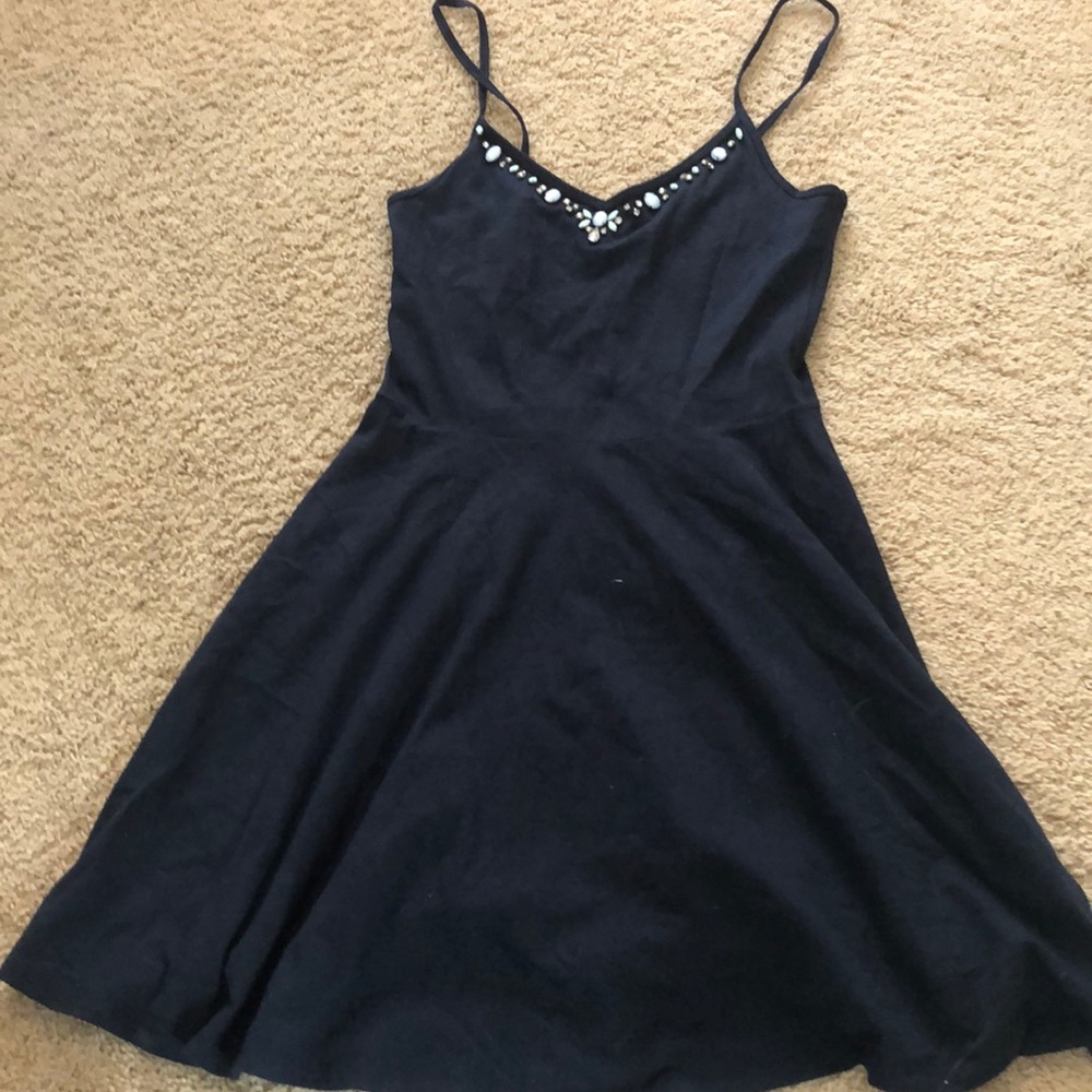 Blue dress